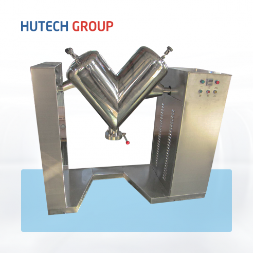 Máy trộn chữ V hai trục hiệu suất cao VH100 dung tích 100L